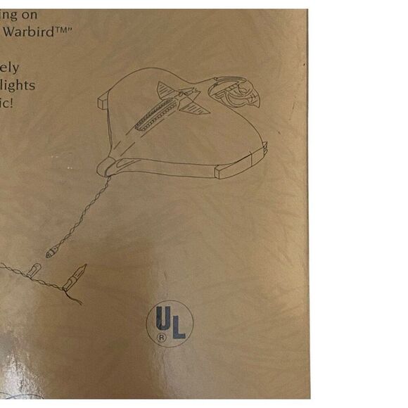 Romulan Warbird Star Trek Next Generation Hallmark Ornament 1995 - Picture 3 of 4